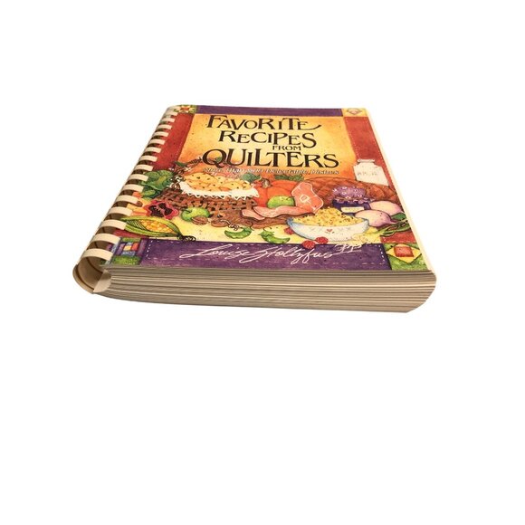 Favorite Recipes From Quilters Spiral-Bound Cookbook By Louise Stoltzfus - Picture 3 of 10